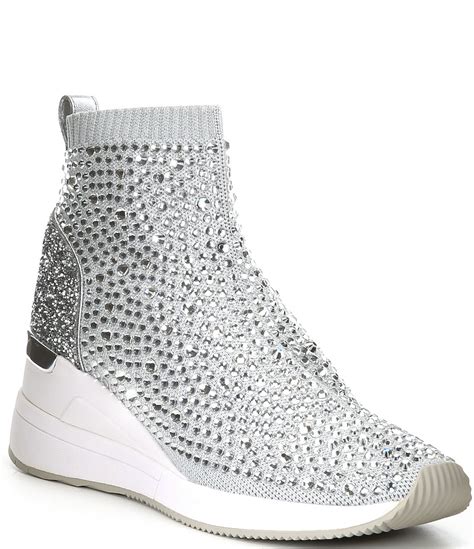 michael kors skyler bootie pink|michael kors stretch knit sneakers.